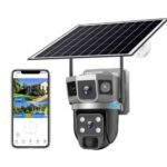 4G SOLAR TRIPPLE LENS CAMERA