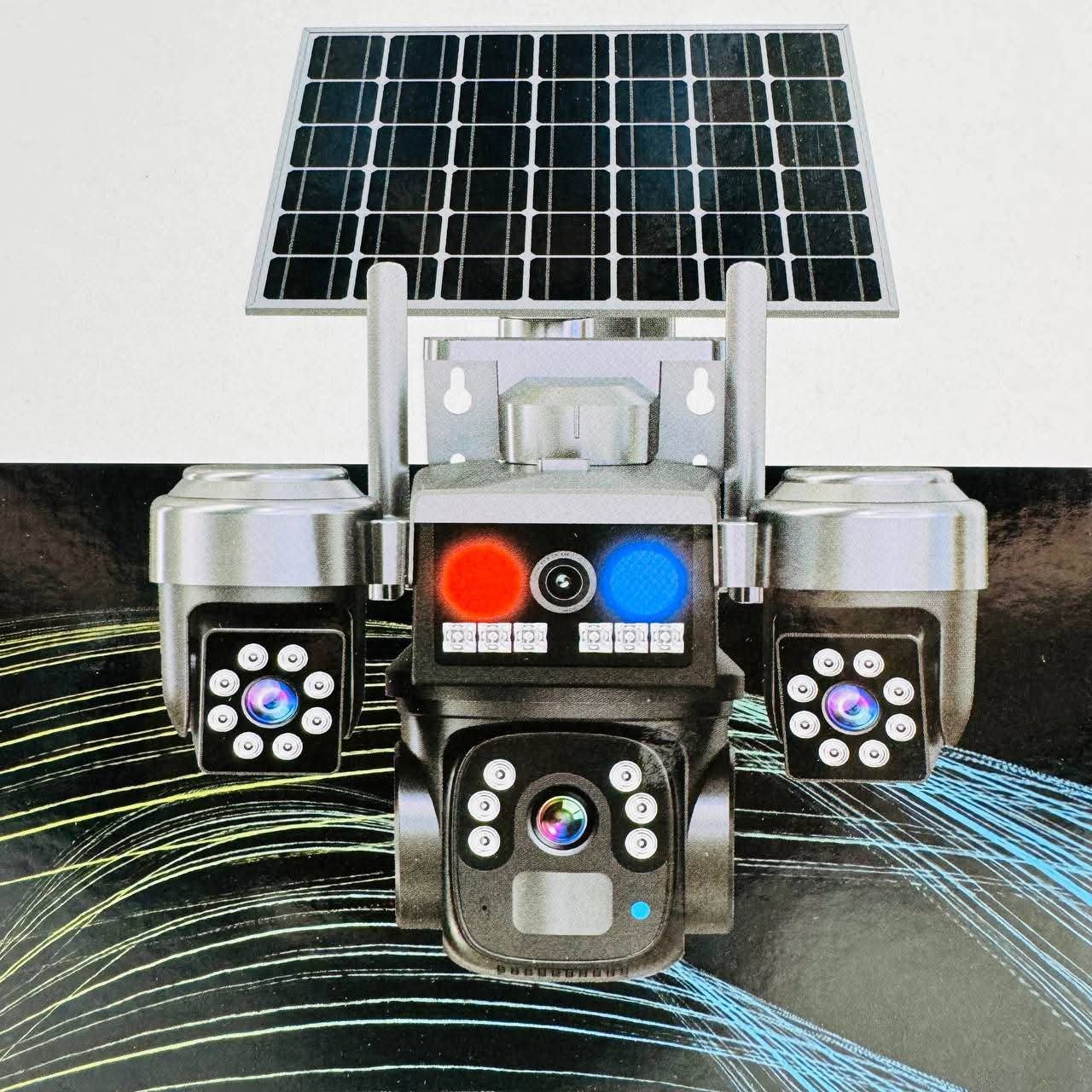 4G Triple Lens Security Camera 12MP - Image 4