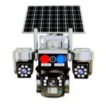 4G Triple Lens Security Camera 12MP